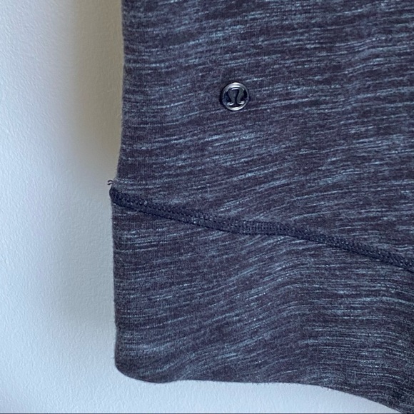 Lululemon Exhalation Pullover Black Heather 4 NWOT - Picture 13 of 16
